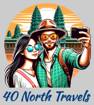 40 North Travels Logo