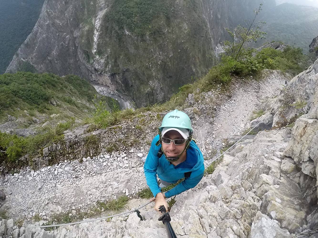 the view down, Taroko gorge