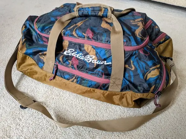 Eddie Bauer Stowaway Packable 45L Duffel Bag