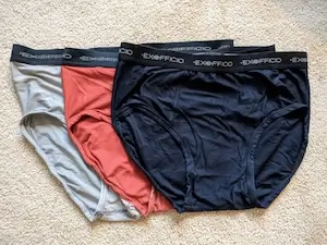 exofficio give-n-go briefs underwear
